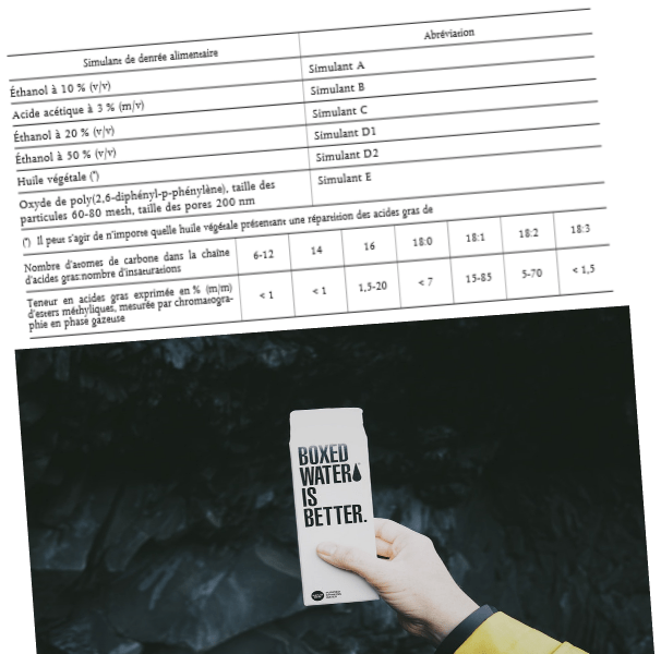 Identification et quantification de pollutions organiques 